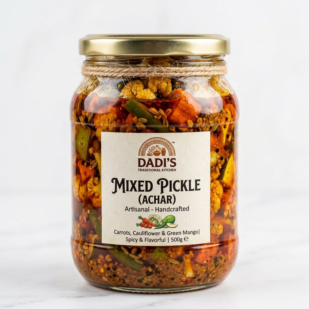 Green Chilli & Mixed Pickle